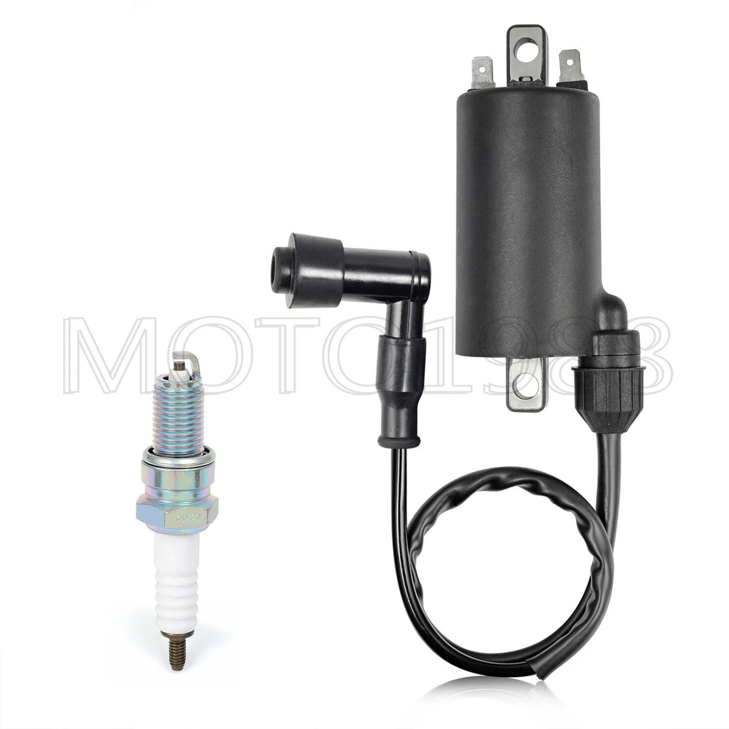 Ignition Coil CDI Box Spark Plug for Kawasaki Bayou 300 (1988–2004)