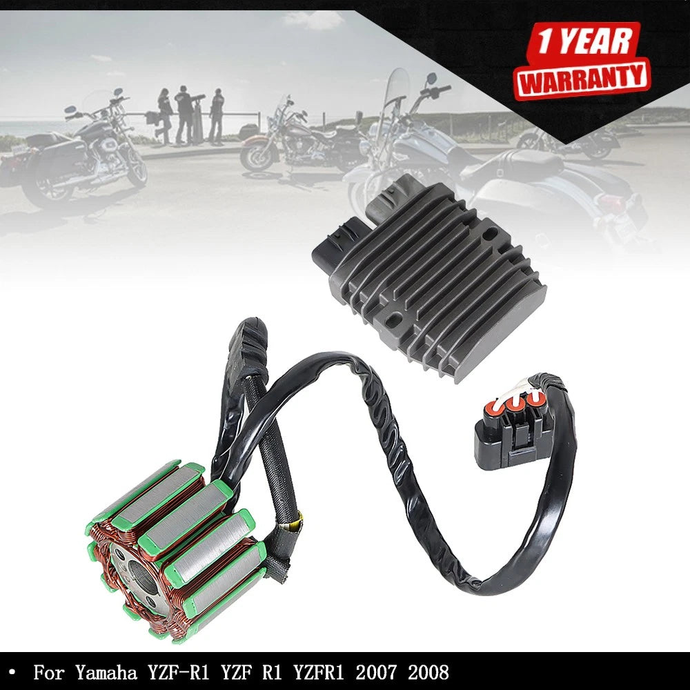 Regulator Rectifier for Yamaha YZF-R1 (2007–2008) Stator Mosfet