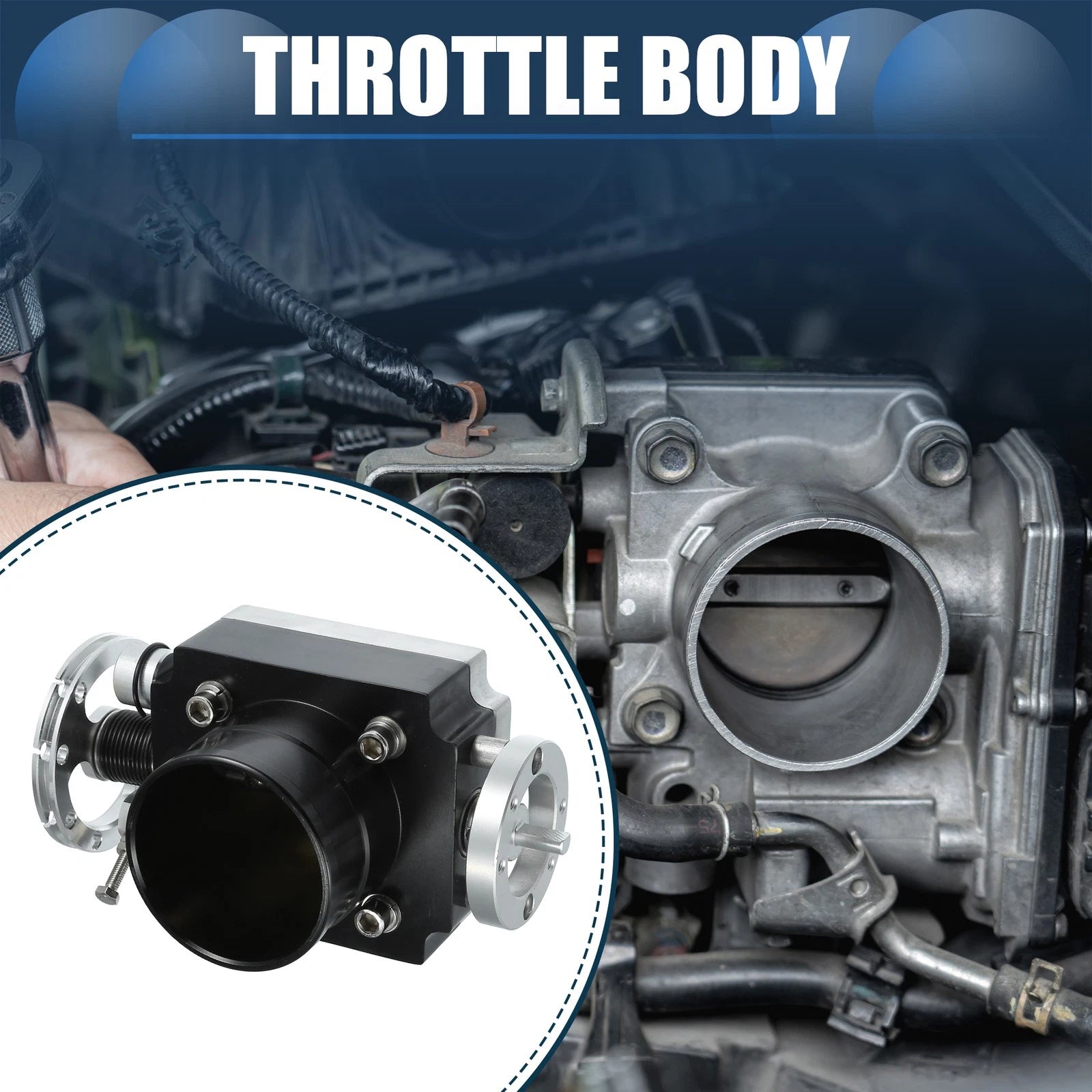 Throttle Body Assembly for Universal Vehicles (65mm/2.56")