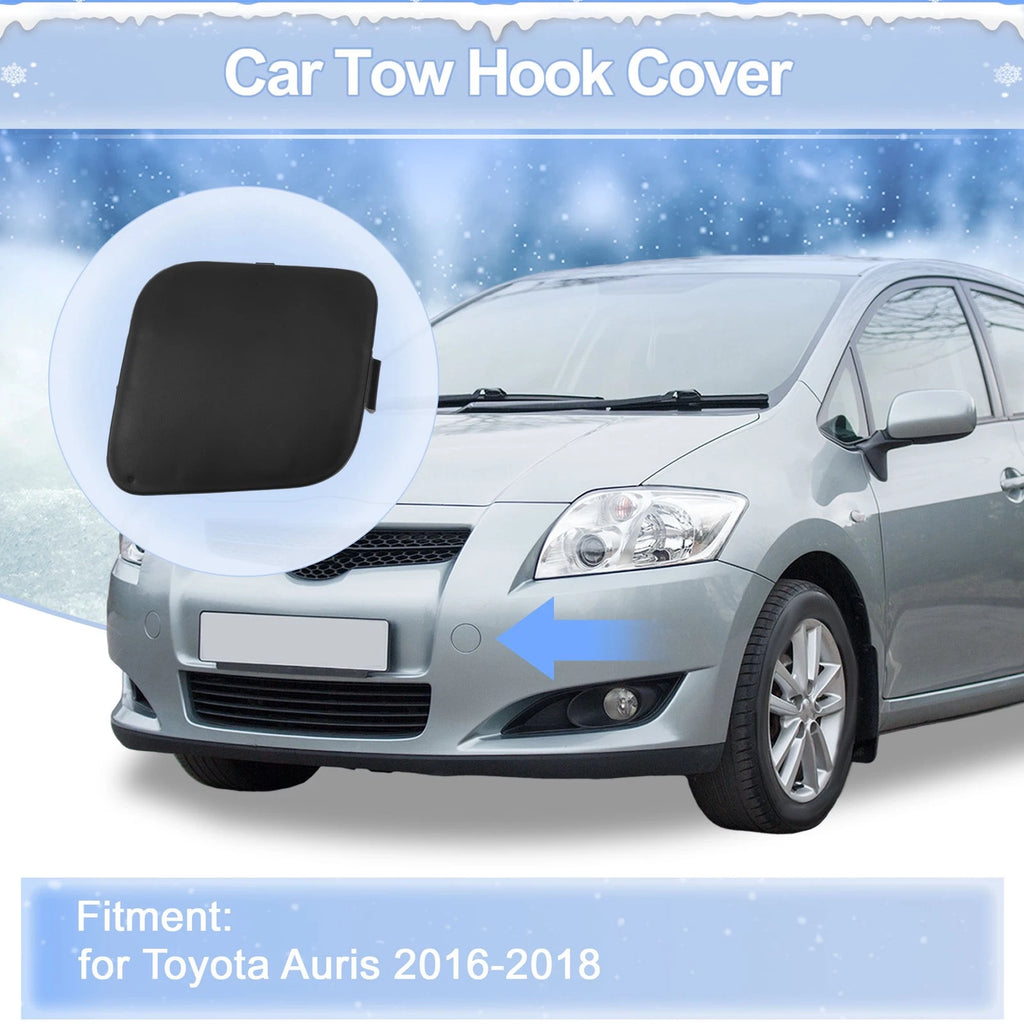 Front Left Tow Hook Cover Cap Replacement for Toyota Auris (2016–2018)