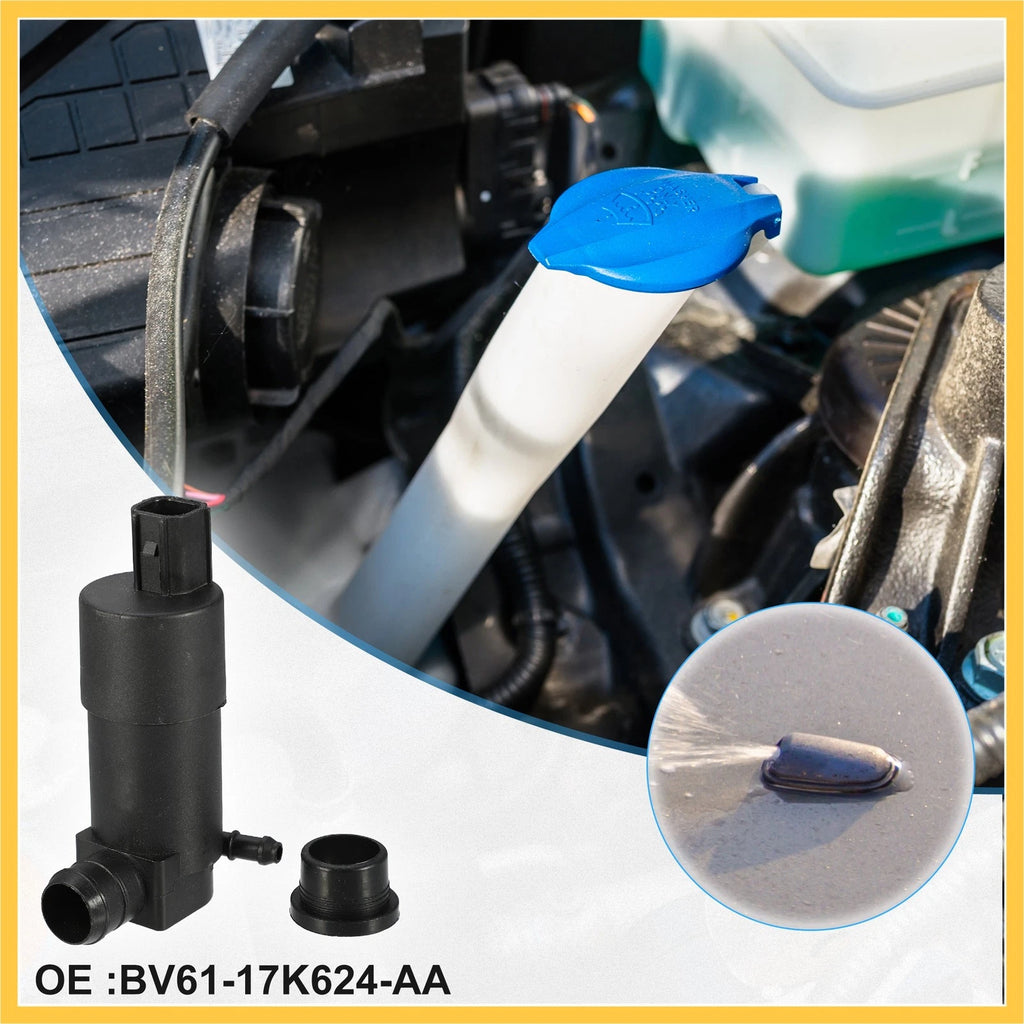 Windshield Washer Motor Pump for Ford (2012–2016) BV61-17K624-AA