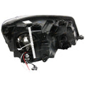 LH Clear/Black Headlight for VW Caddy 2K (2010–Present)