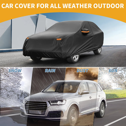 Waterproof Car Cover for Mazda CX-90 (2024–2024) 190T-PU with Zipper