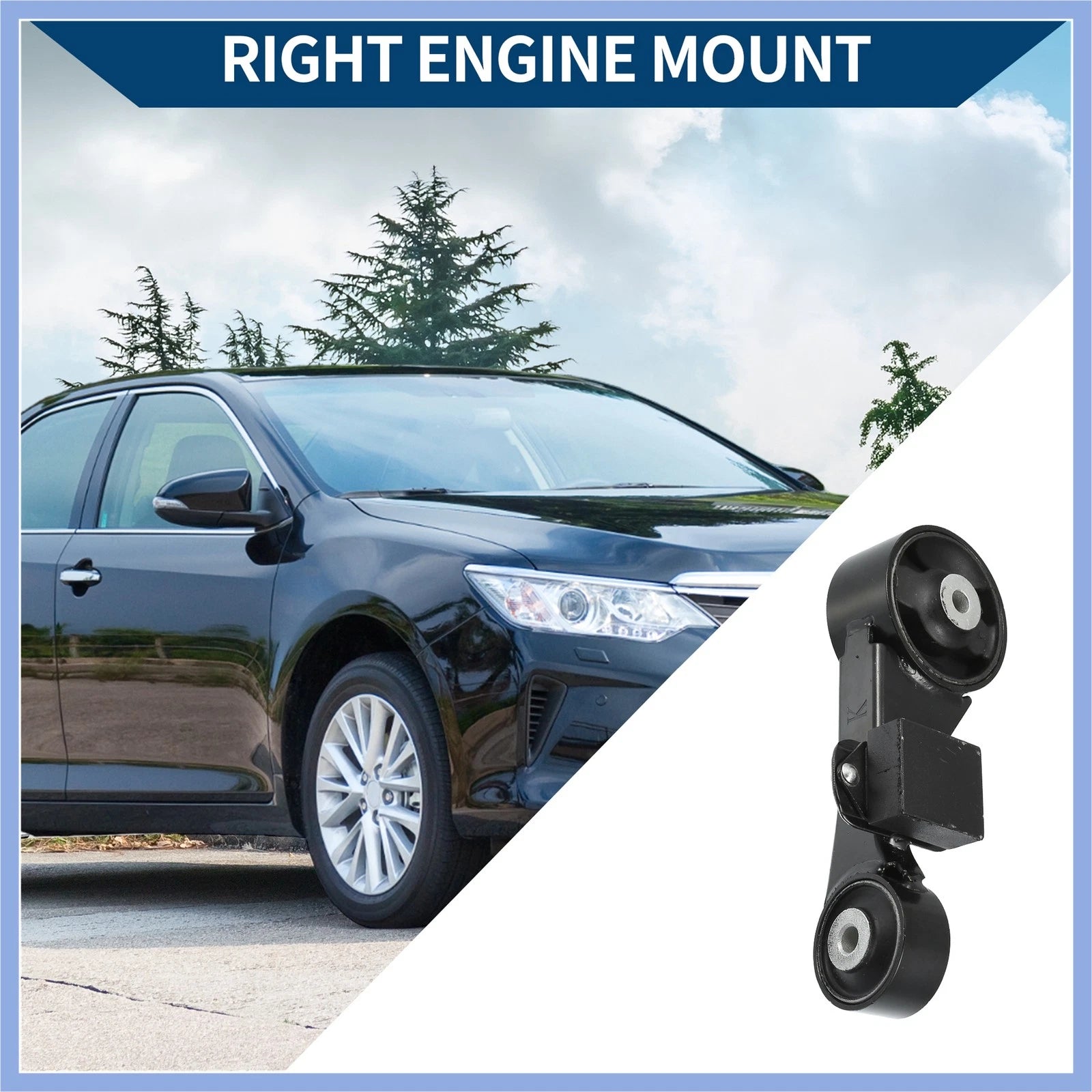 Engine Motor Mount Right Replacement for Toyota Camry 2.5L (2010–2015)