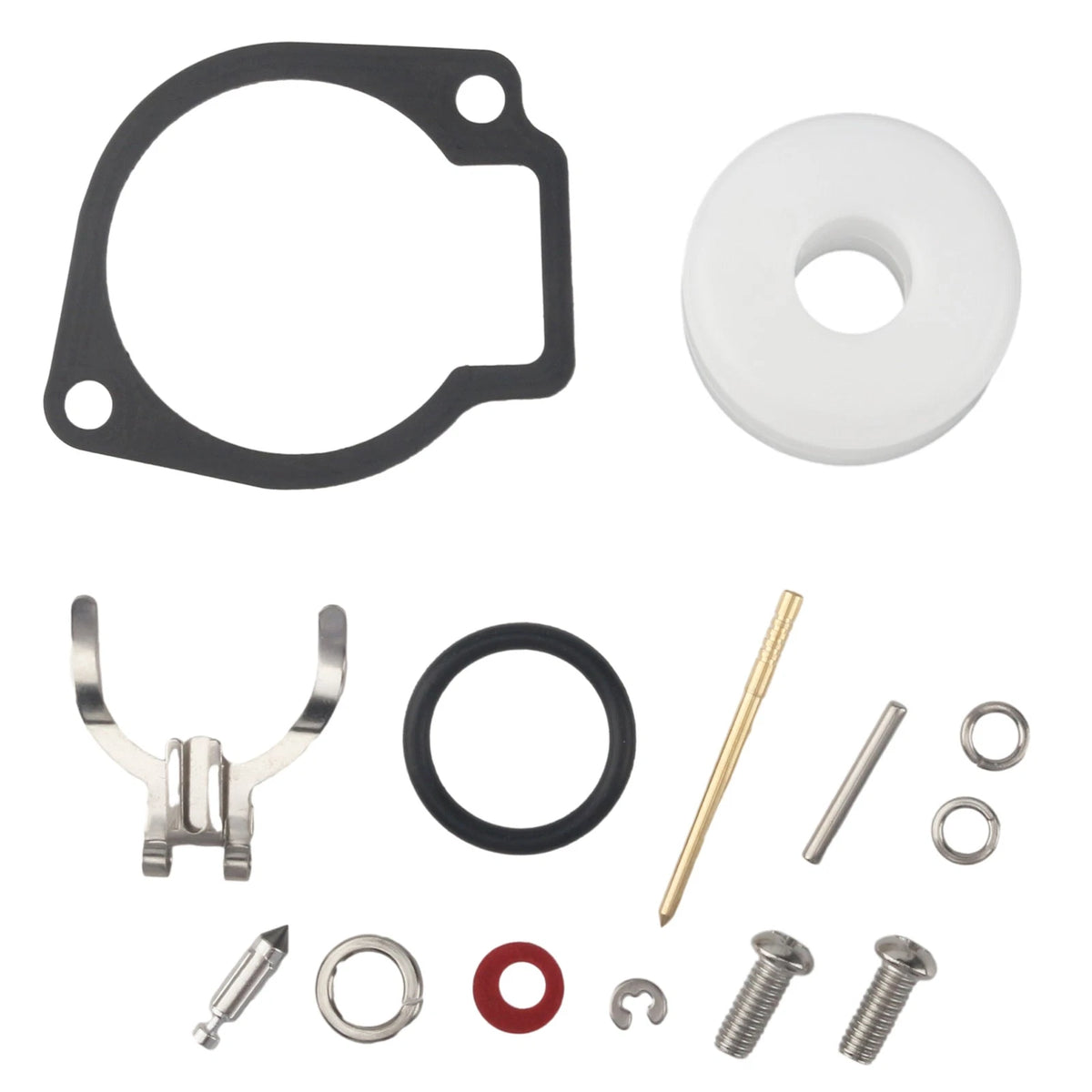 Outboard Carburetor Kit with Float for Tohatsu Nissan 2 Stroke 2.5 3.5 HP Engine