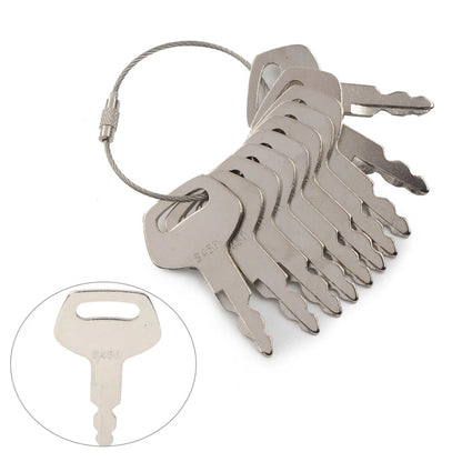 10Pcs S450 Ignition Key for JCB Excavator (Sumitomo, Linkbelt)