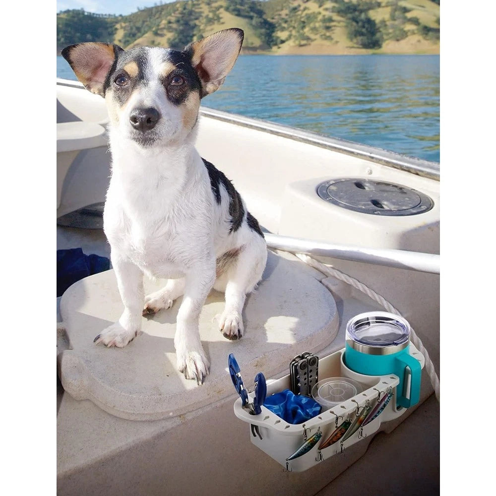 Boat Caddy Organizer for Fishing Tools and Accessories