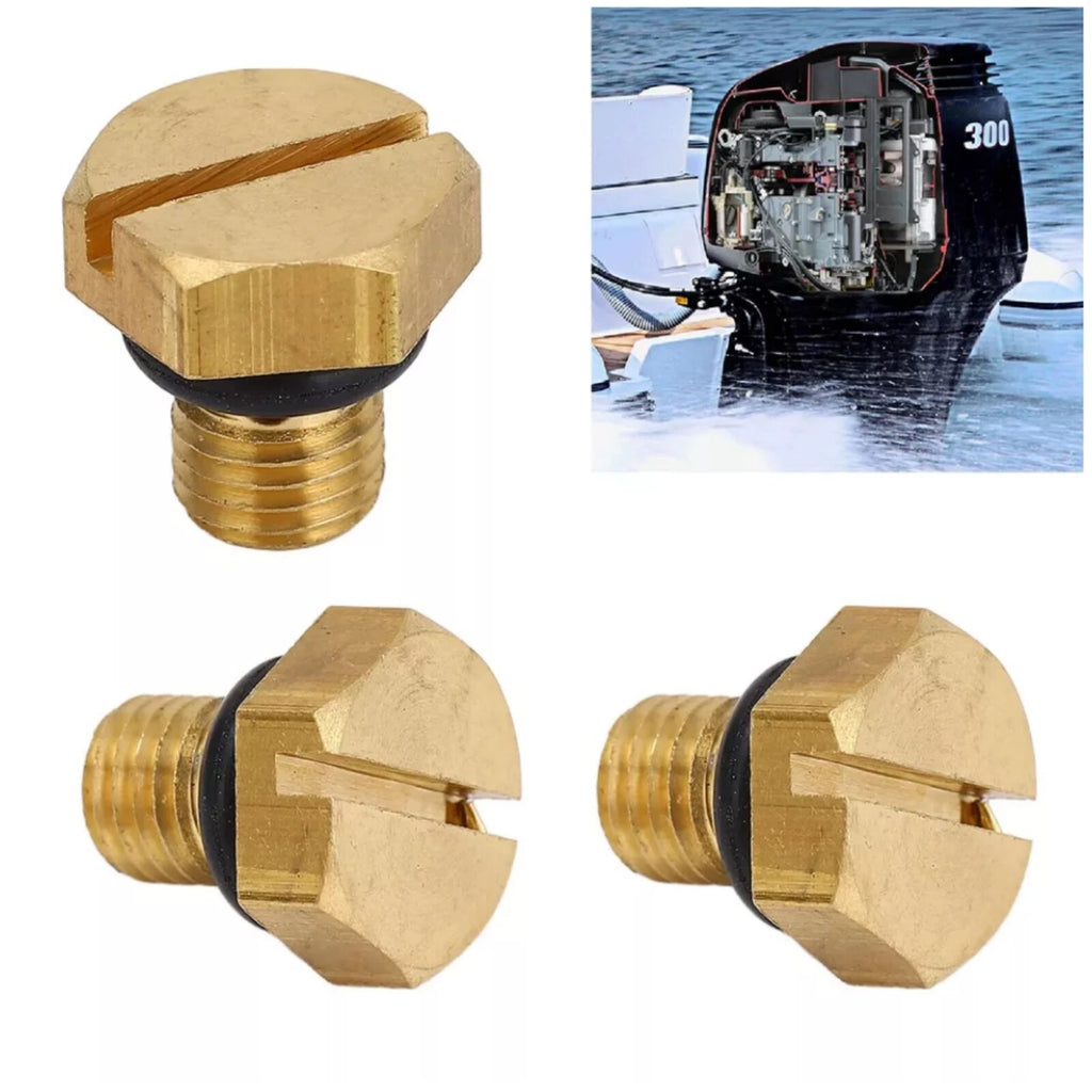 3Pcs Screw Drain for Yamaha Outboard 40-90HP (2T) (6H3-14992-00-00)