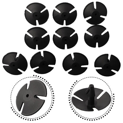 Set of 10 Hood Retainer Clips for Car (4428987)