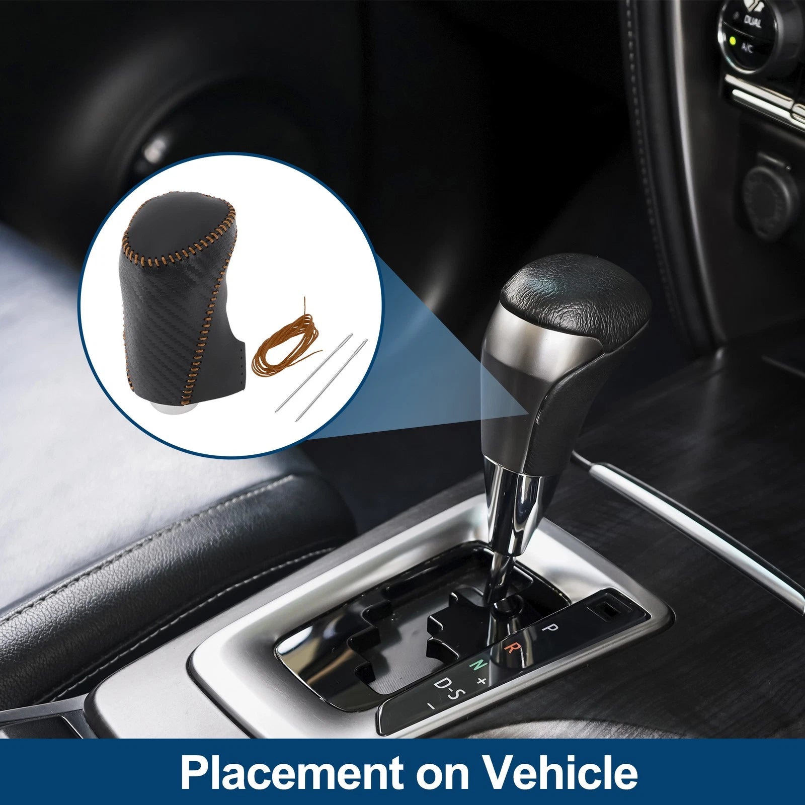 Gear Shift Knob Cover Replacement for Chevrolet Equinox (2005–2025)