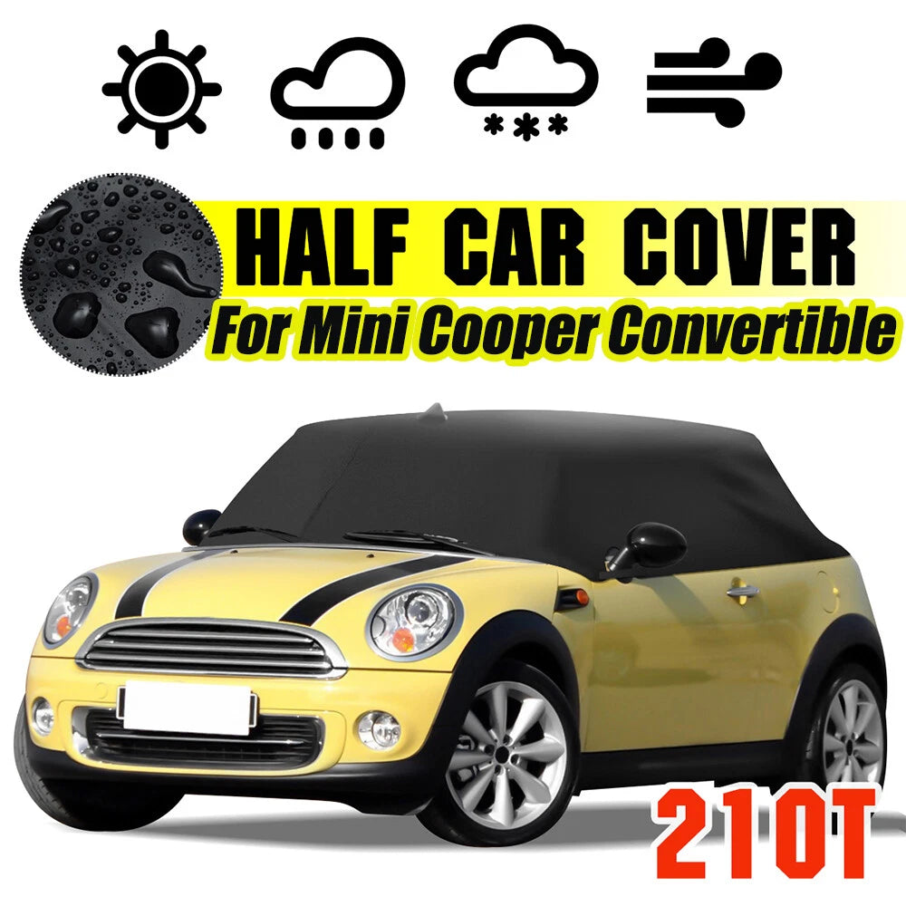 Custom Half Body Cover for BMW Mini Cooper Convertible (Waterproof)