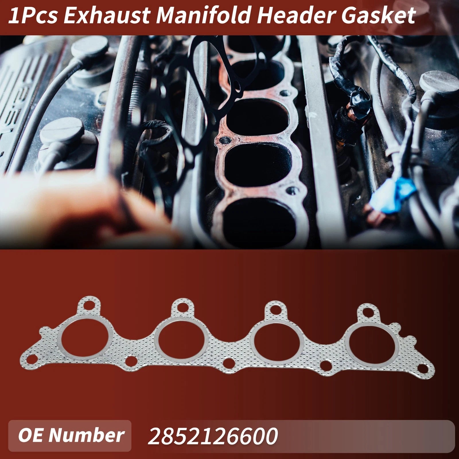 Exhaust Manifold Header Gasket Replacement for Hyundai Accent (1996–2011)