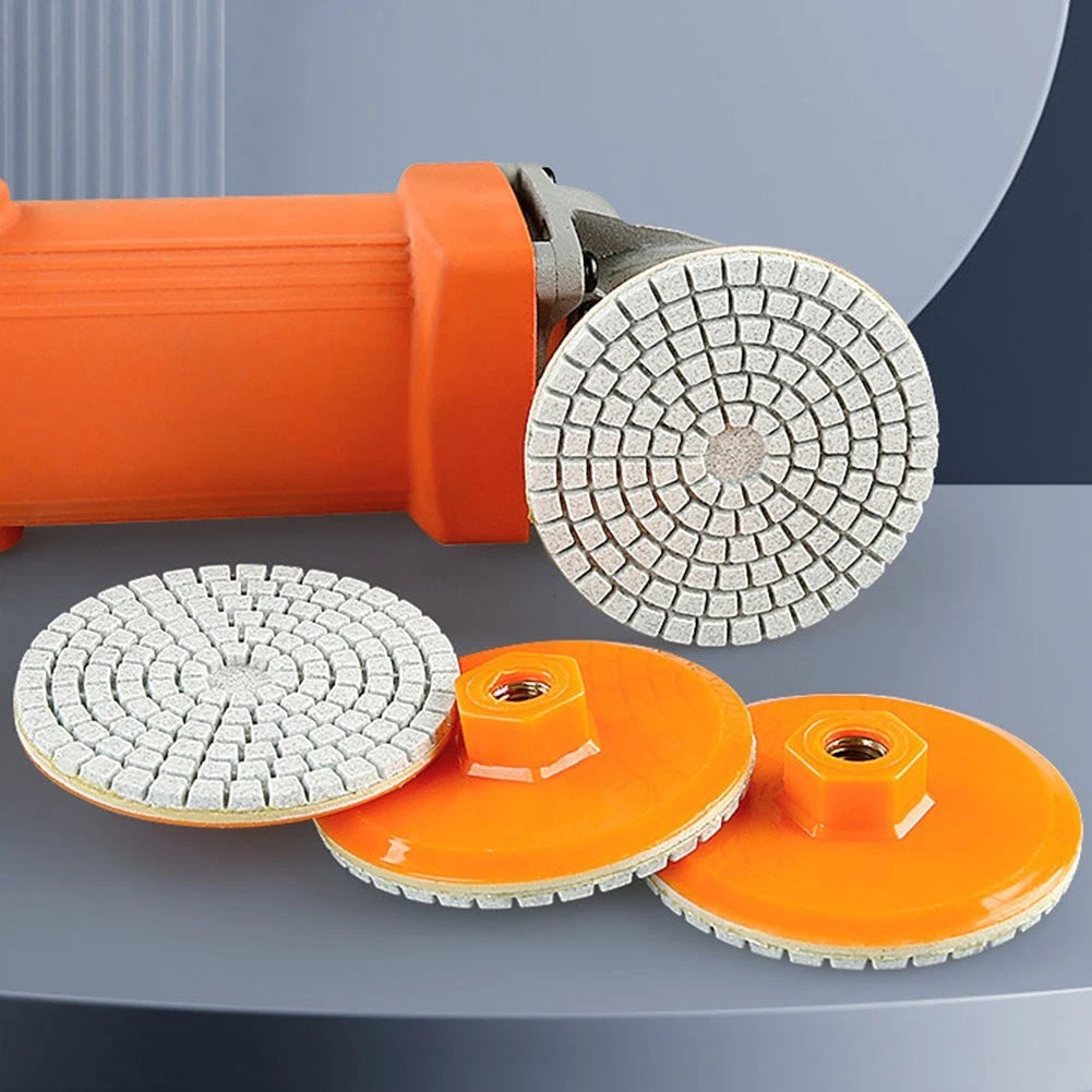 3 Inch Diamond Polishing Pad for Marble and Concrete (Professional Grade)