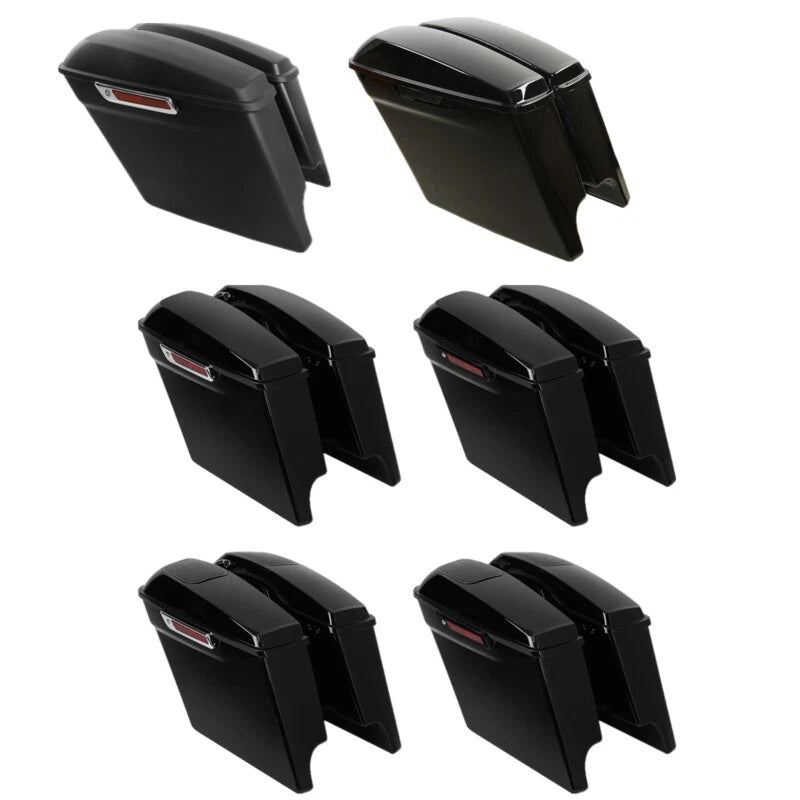5" Stretched Hard Saddlebags for Harley Electra Glide (1993–2013)
