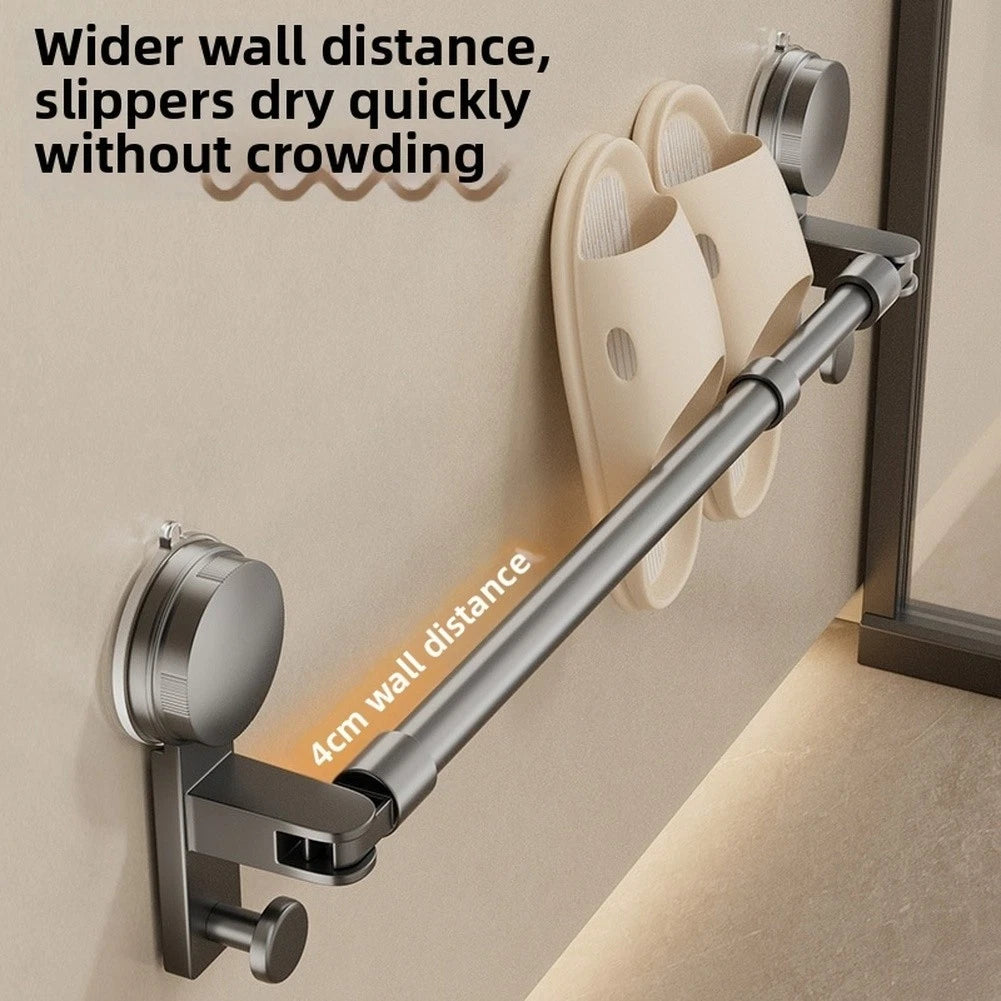 Suction Cup Shoe Rack for Slippers and Accessories (Easy Setup)
