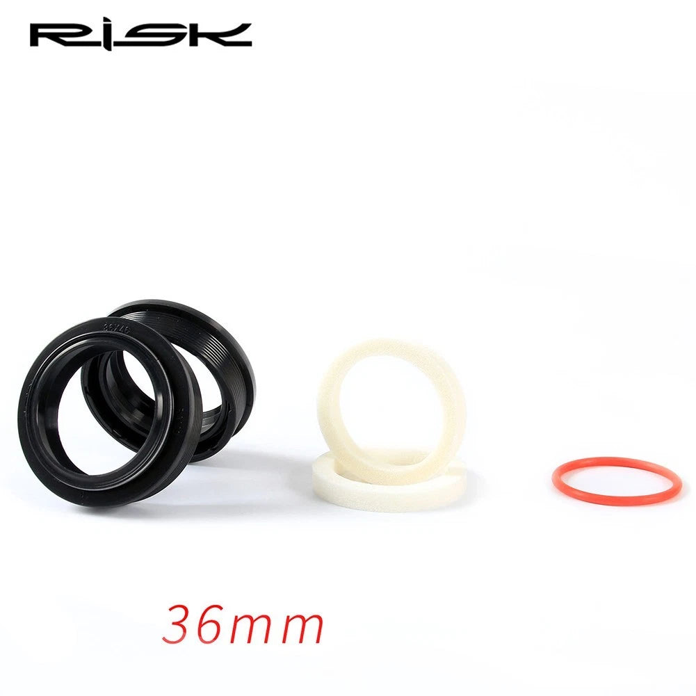Set of 5 Front Fork Dust Seals 30/32/35/36mm for MTB Bike