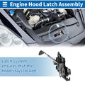 Hood Latch Assembly Replacement for Toyota EZ 2011–2016