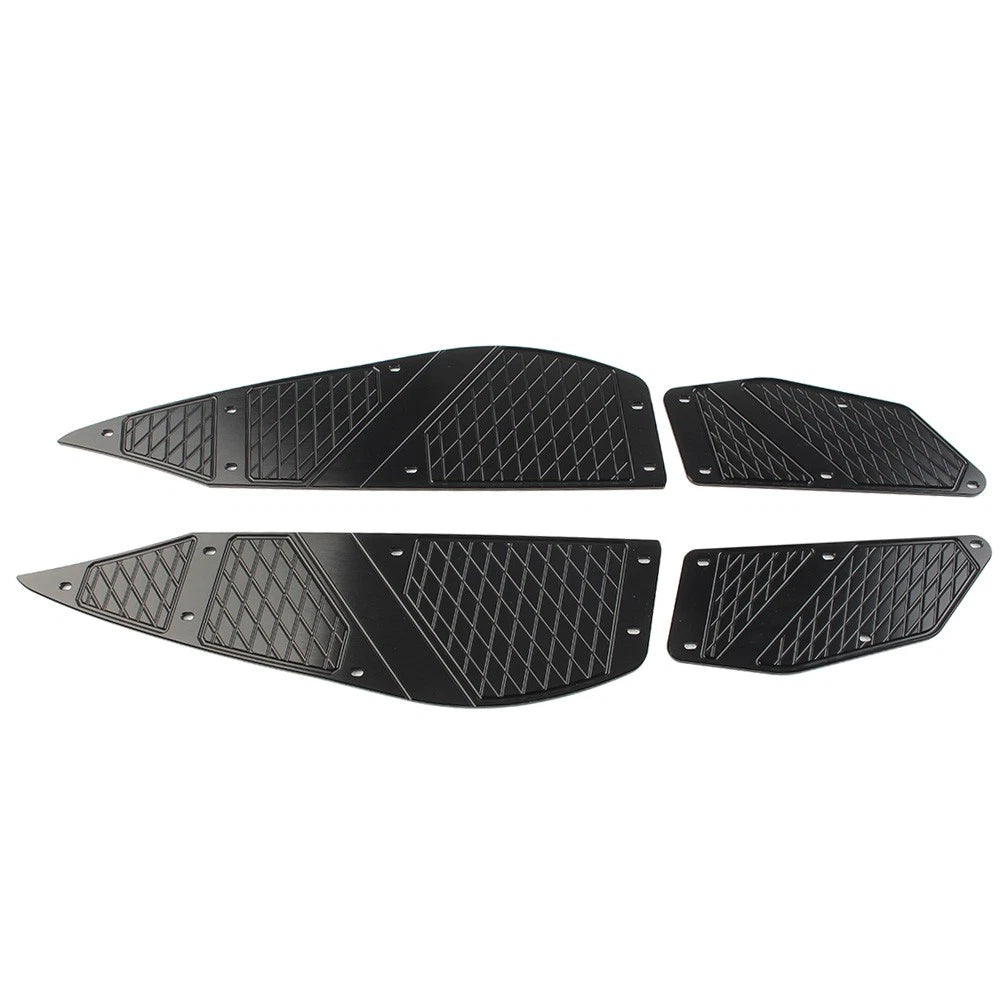Footrest Foot Pads for Yamaha XMAX300 (2017-2018) & XMAX250 (2011-2016) Black