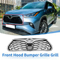 Hood Bumper Grille Front Replacement for Toyota Highlander (2020–2022)