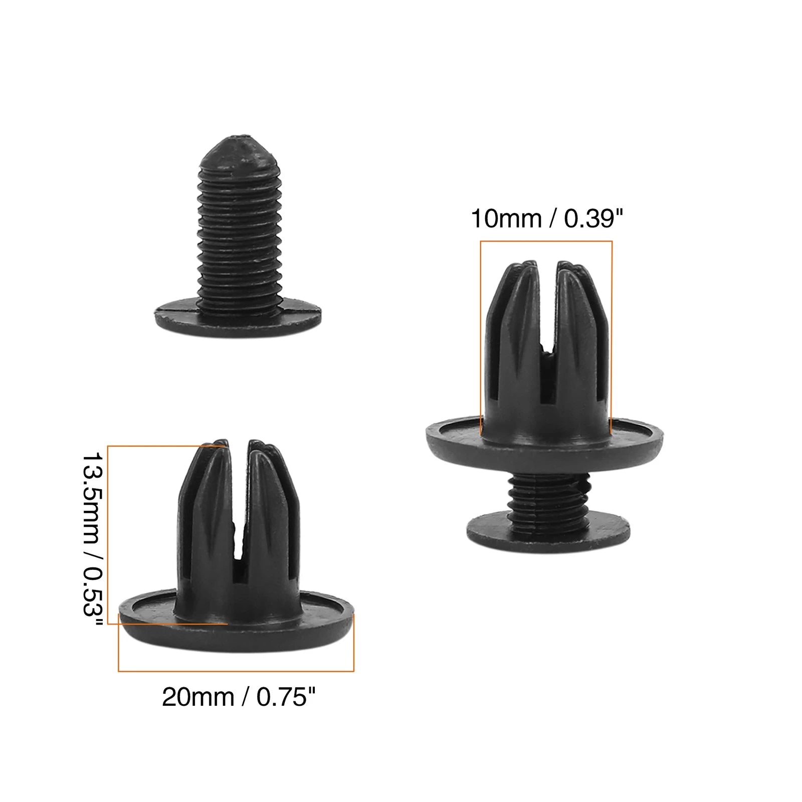 Plastic Expanding Rivet Replacement for BMW Mini Cooper E81 E82 (2007–2014)