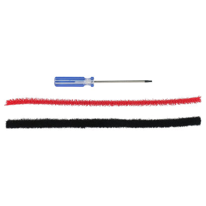 2X Plush Strips for V11-V15 Vacuum Cleaner Rolling Brush