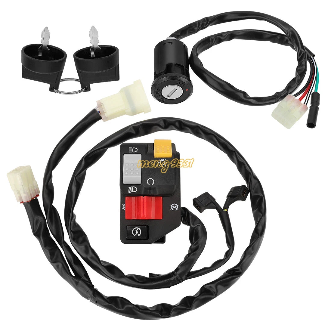 Handlebar Switch & Ignition Key Switch for Honda Sportrax 400 TRX400EX (1999–2004)