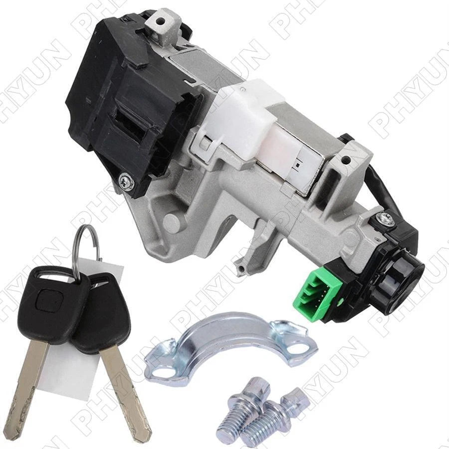 Ignition Switch Cylinder Lock Trans + 2 Keys Kit for Honda Accord CR-V (2003–2007)