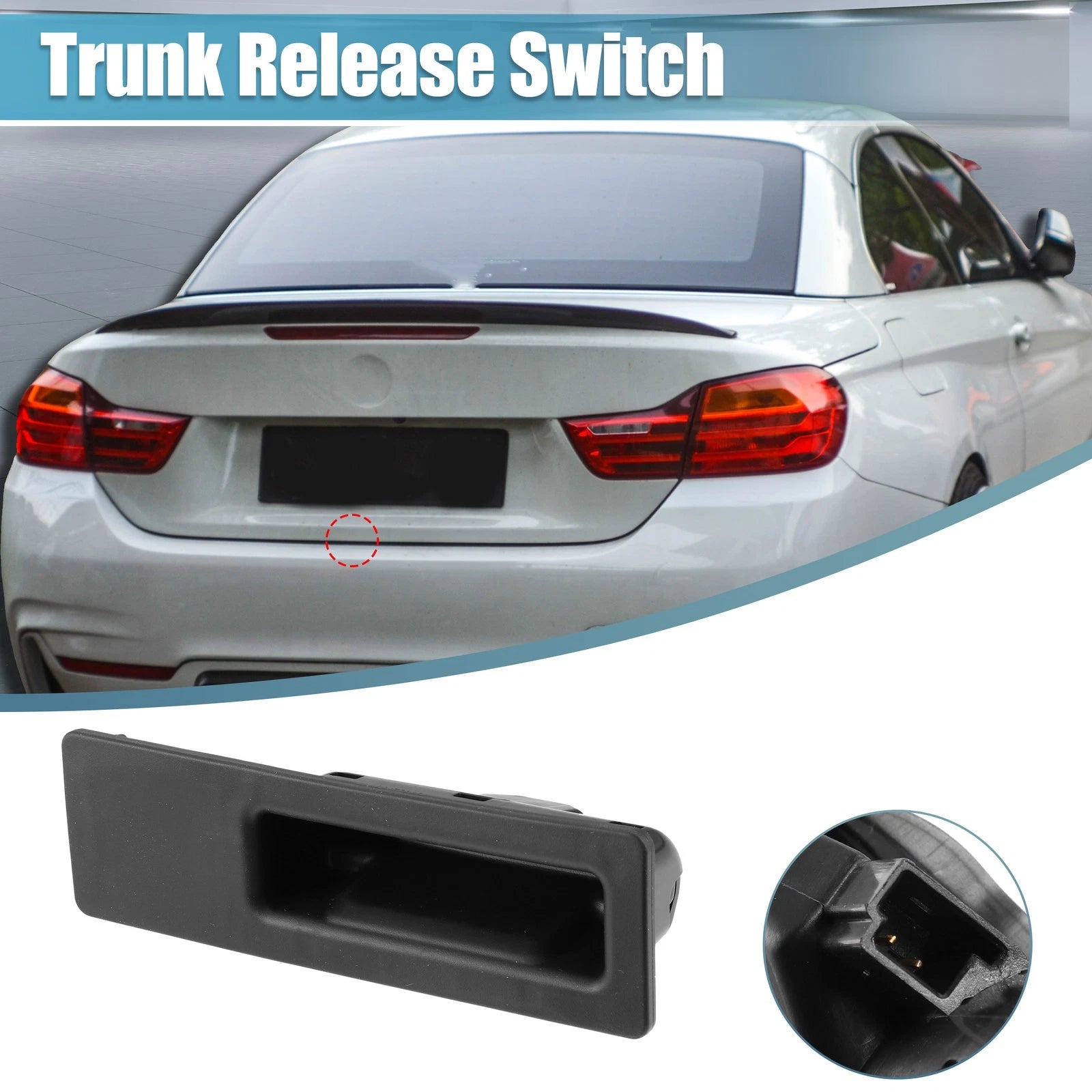 Trunk Tailgate Release Switch Rear for BMW X3 (2018–2025)