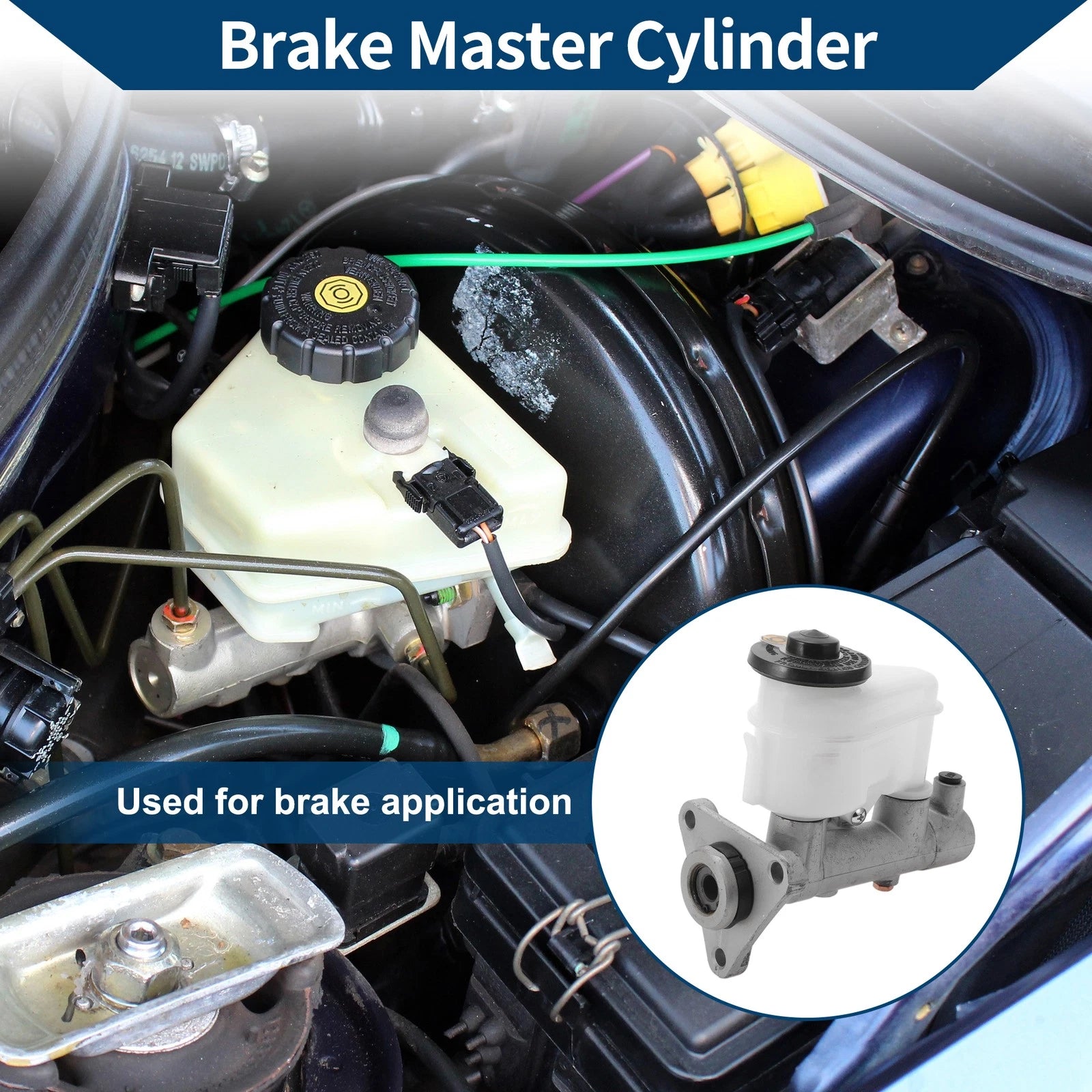Brake Master Cylinder Reservoir Replacement for Toyota Corolla Saloon (1992–1997)