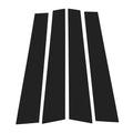 Door Pillar Window Trim 4pc Replacement for Lexus GS (2012–2019) Black