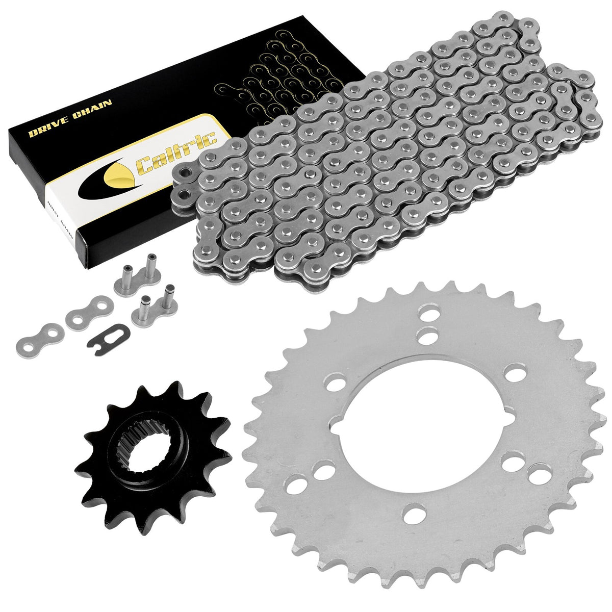 Drive Chain and Sprockets Kit Replacement for Polaris Trail Boss 250 (1991–1993)