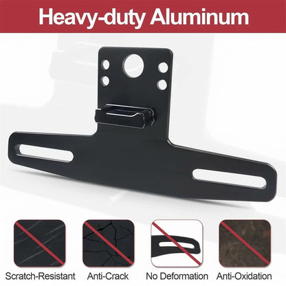 LED Lighted License Plate Holder for Polaris RZR PRO, Can Am X3