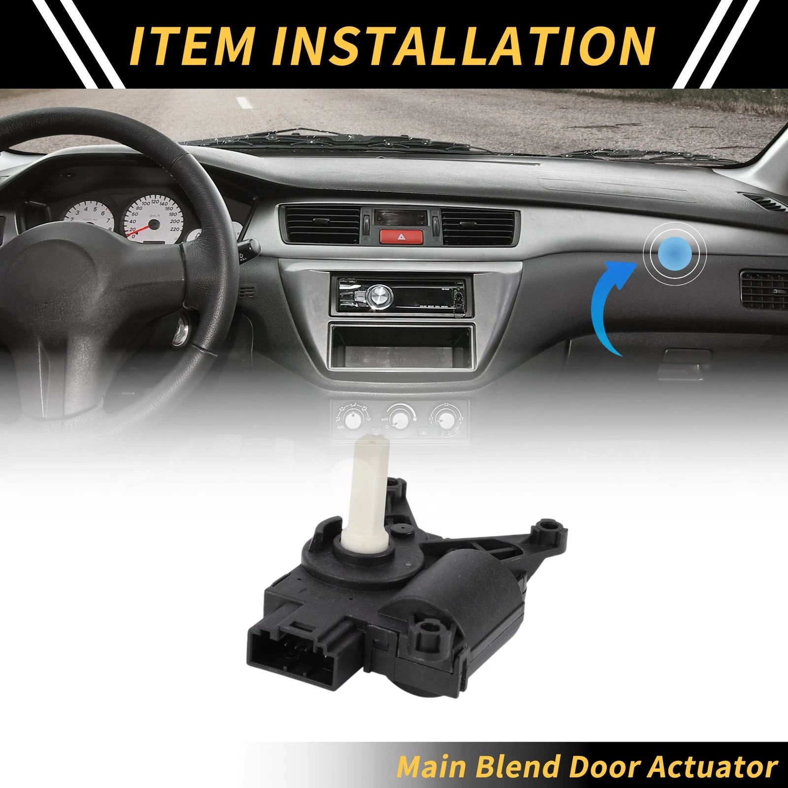 HVAC Heater Blend Door Actuator for Mercedes-Benz Sprinter 2006–2009