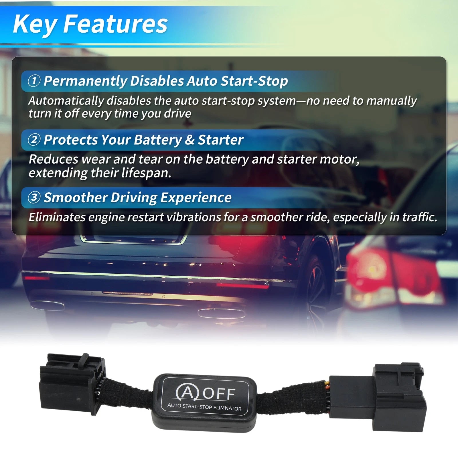Auto Start Stop Eliminator Replacement for Ford Ranger (2024–2025)