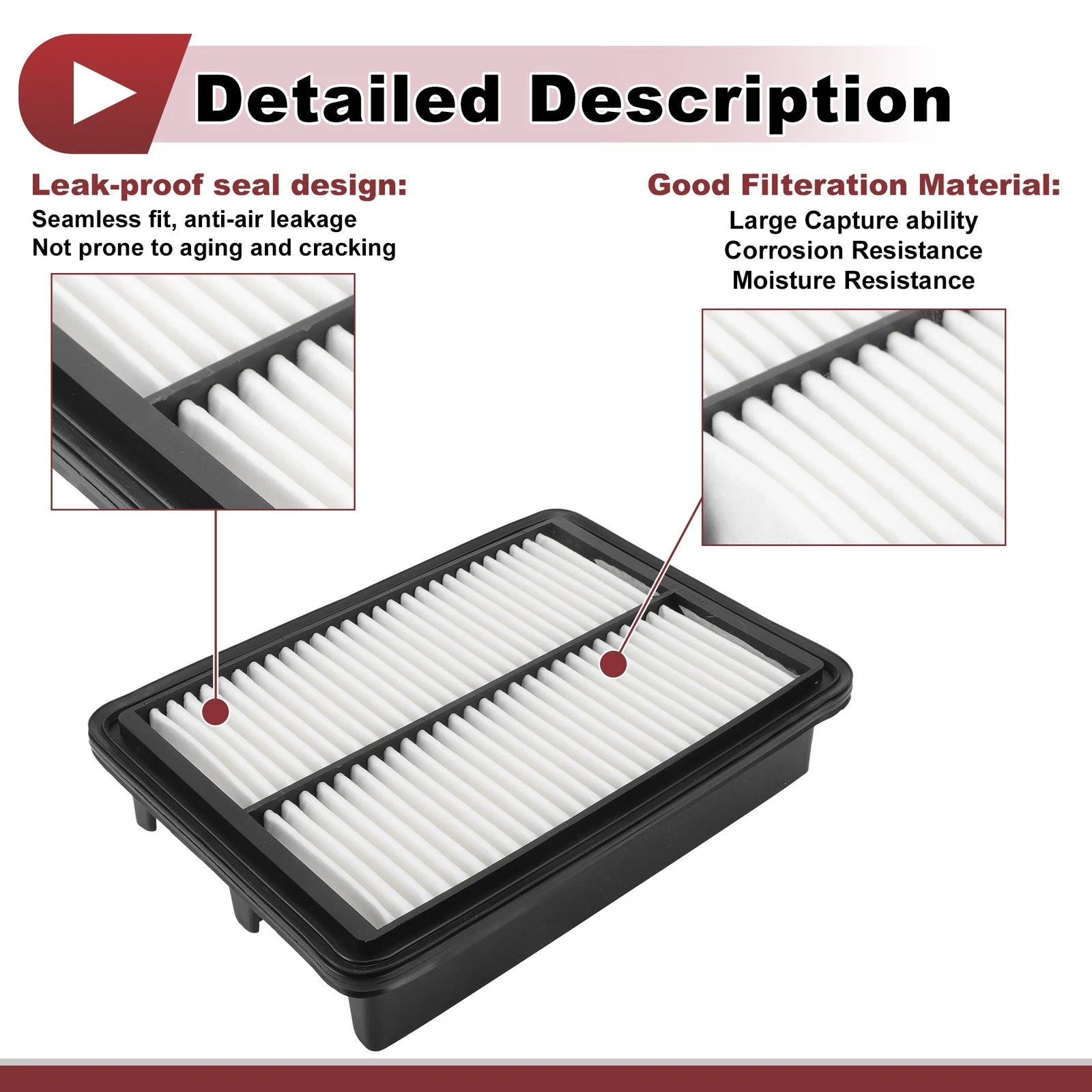 Engine Air Filter Replacement for Mazda 3 (2019–2024) Long Life