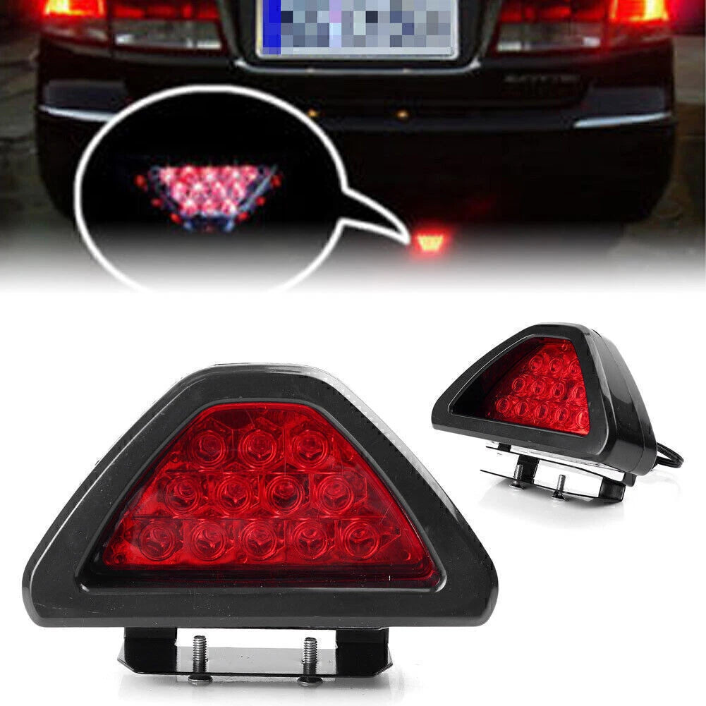 12-LED Racing Tail Stop Brake Lamp for Auto (F1 Style)