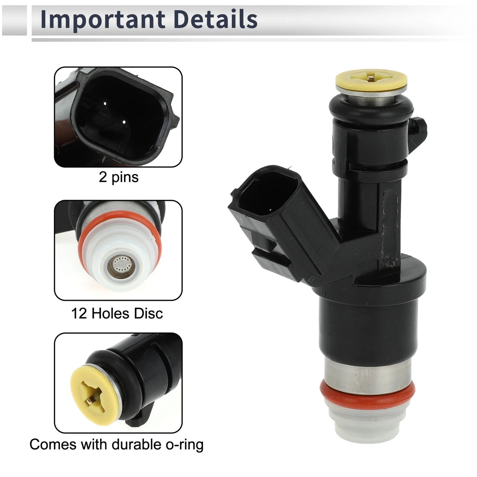 Fuel Injector Replacement for Honda Accord 2.4 (2008–2012) 1 Pc