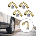 Set of 4 Valve Stem Extensions for Tyres