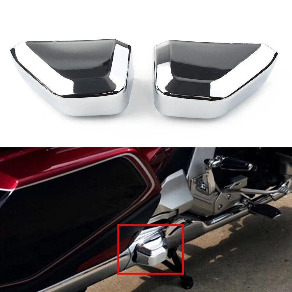 2X Engine Shroud Chrome Bar Decorative Cover for Honda GL1800 (2018–2020)