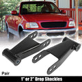 Lowering Shackles Adjustable 1-2 Inch Pair for Ford F-150 (2015–2019)