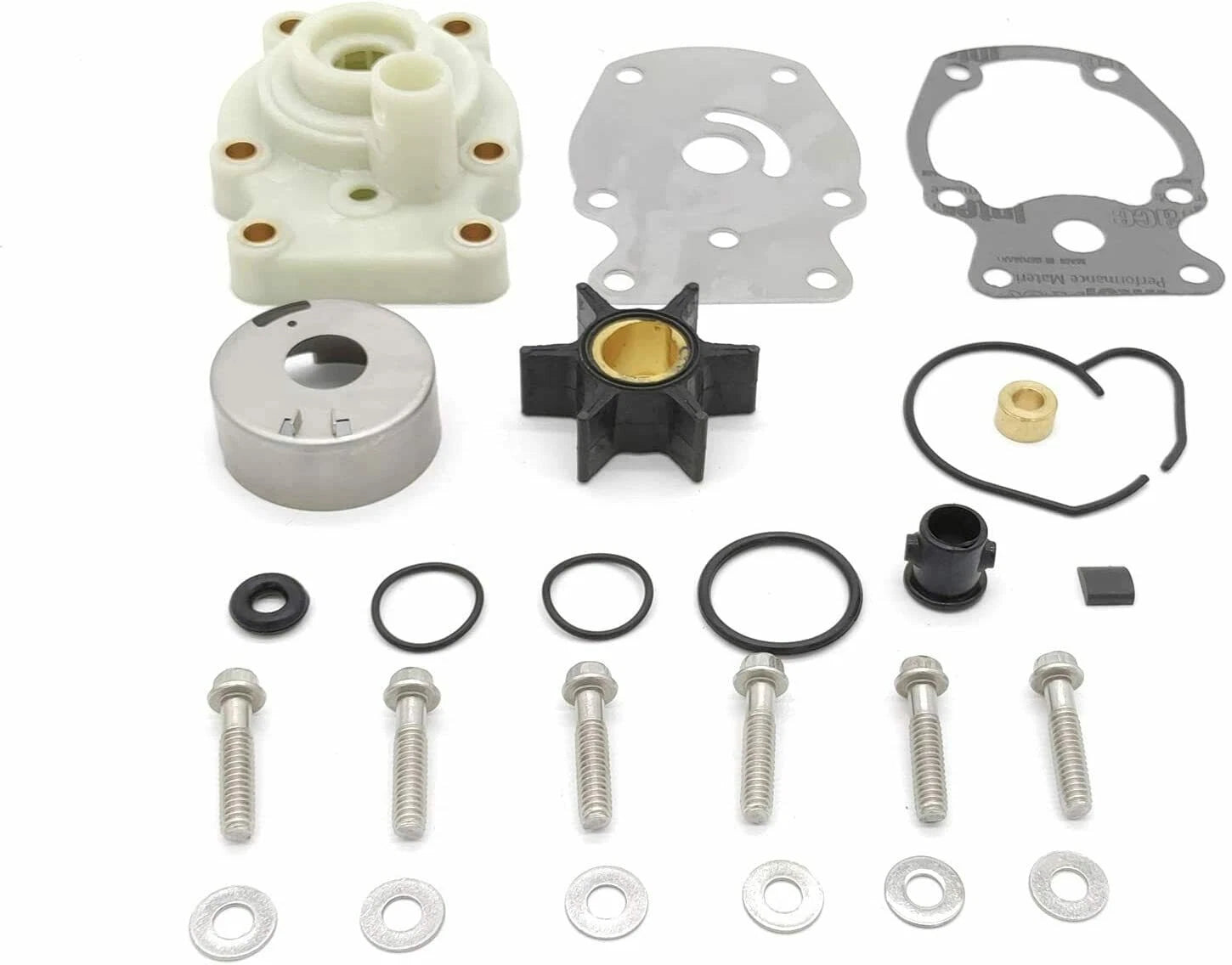 Water Pump Impeller Kit for Johnson Evinrude 20-35 HP Outboard (0393630)