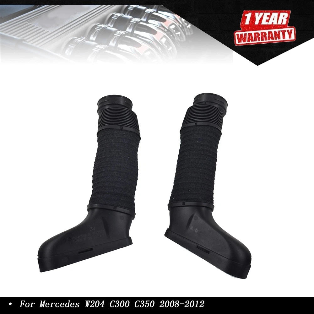 1 Pair Air Intake Duct Hose for Mercedes C350 E350 E250 E300 (2012–2015)