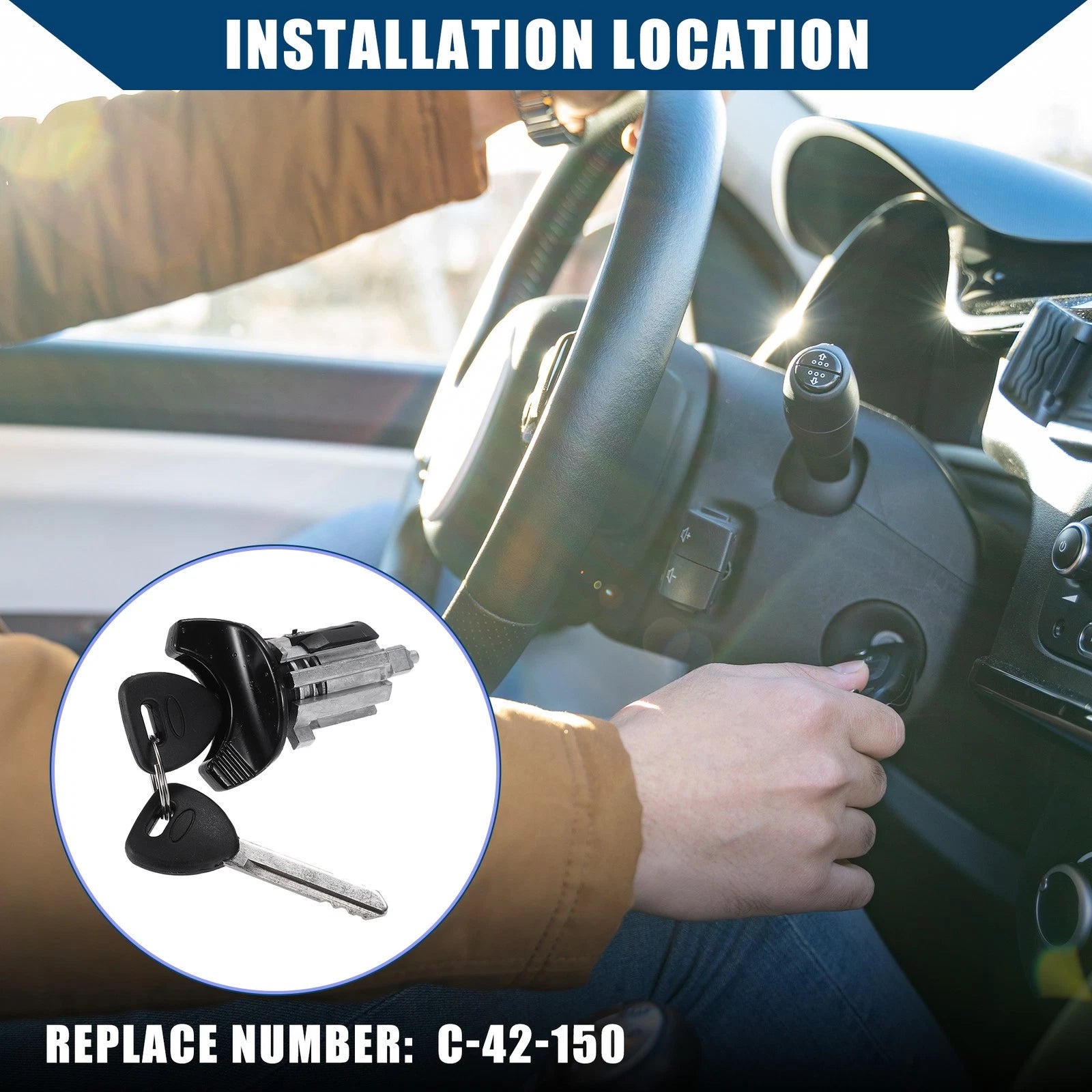 Ignition Switch Lock Cylinder for Ford F150 F250 (1997–2004)