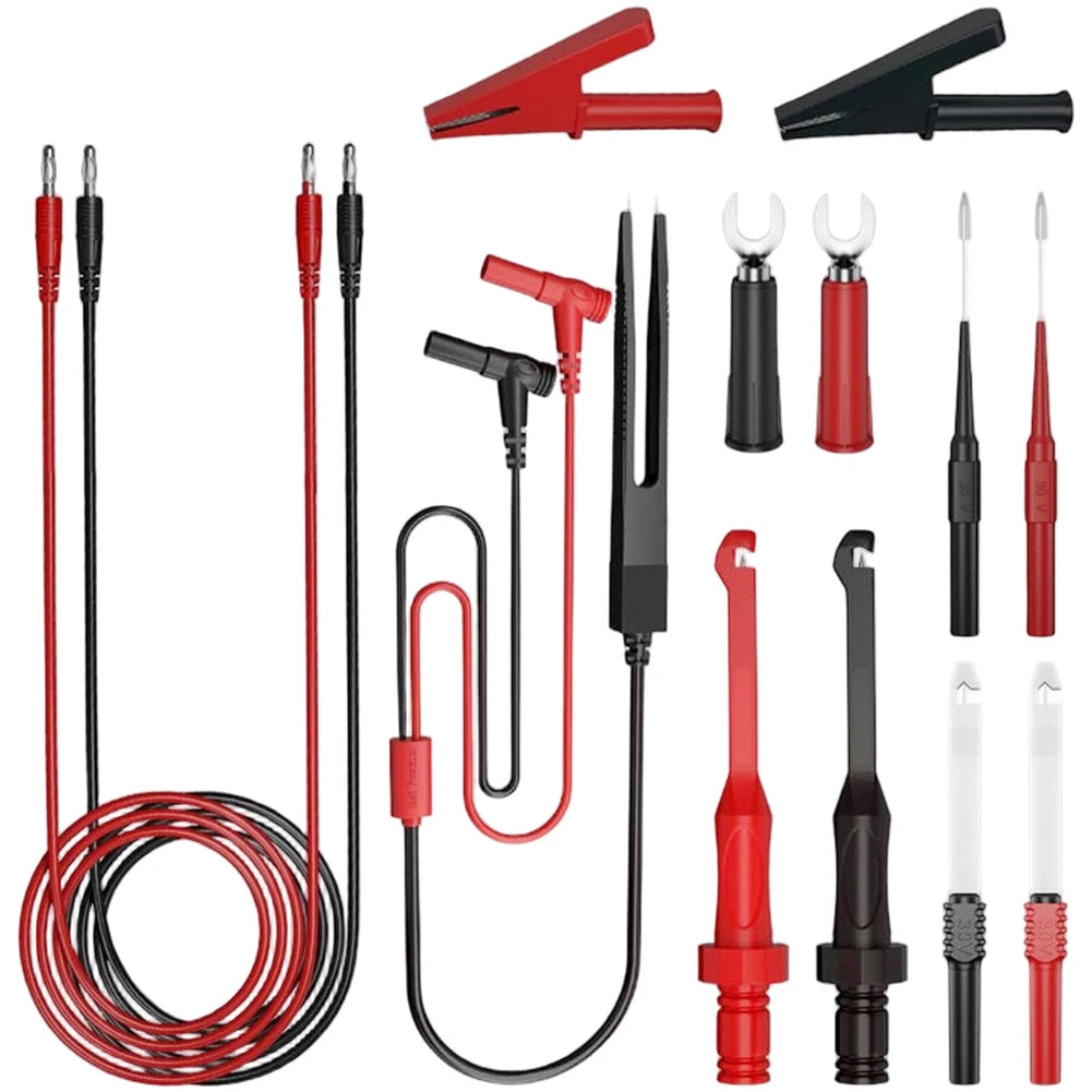 Electrical Test Probes with 4mm Banana Connector and Puncture Wire Tips