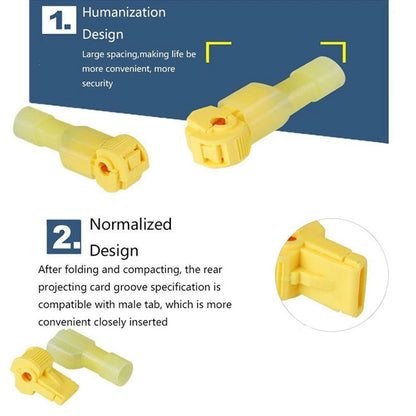 5 Pairs Quick Splice Connectors for Universal Applications