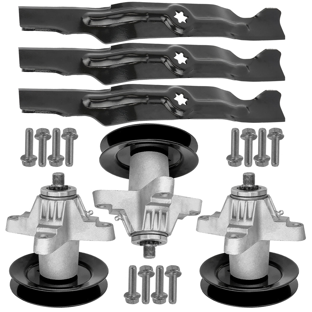 Spindle and Blade Replacement for Troy-Bilt 50 Inch 17AF2ACP766 (2017–2018)