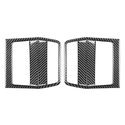 Carbon Fiber Interior Door Pusher Panel Cover Trims for Dodge Challenger (2008–2014)