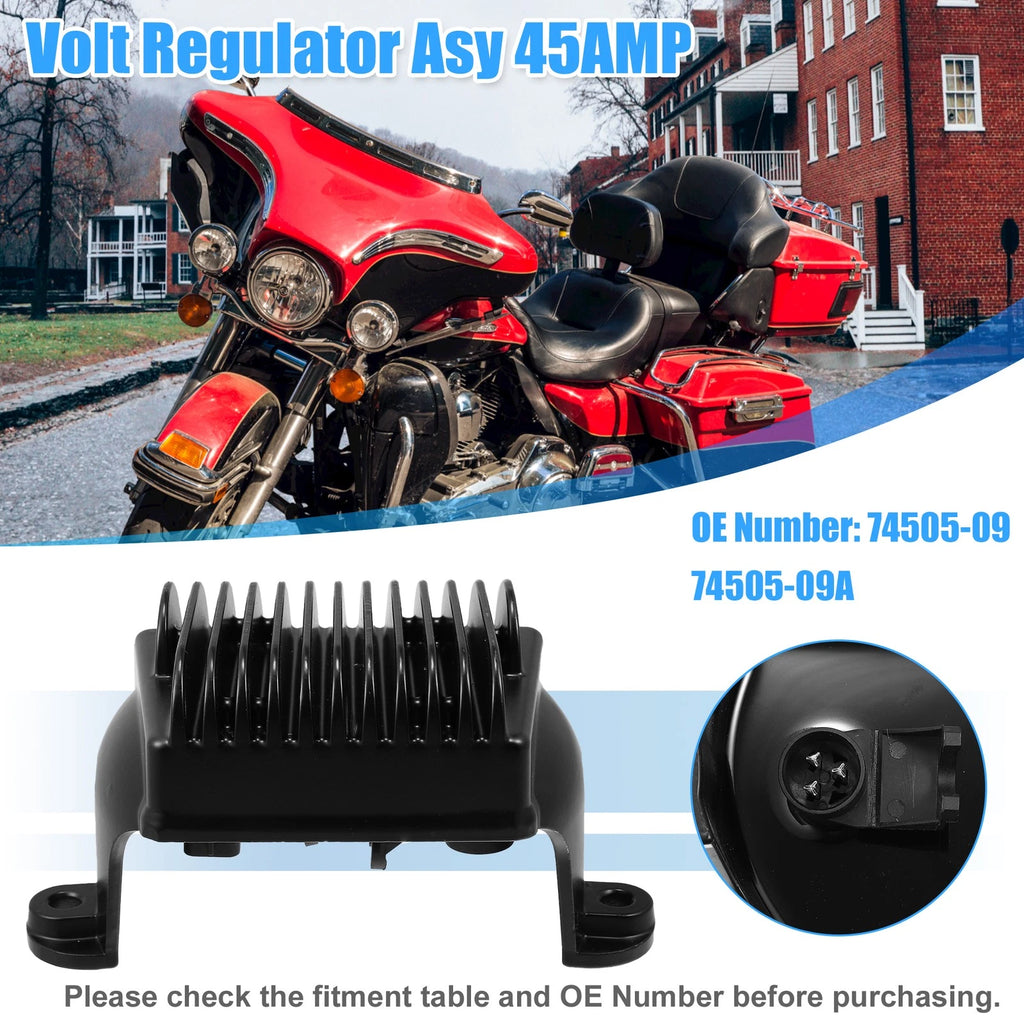 Voltage Regulator Rectifier 74505-09 for Harley-Davidson Electra Glide (2009–2014)