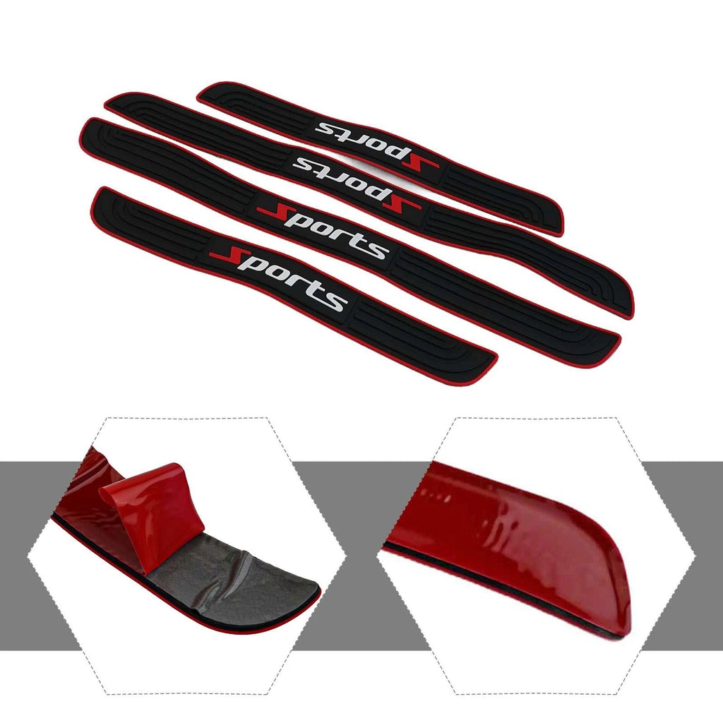 Rubber Door Sill Scuff Plate Covers for