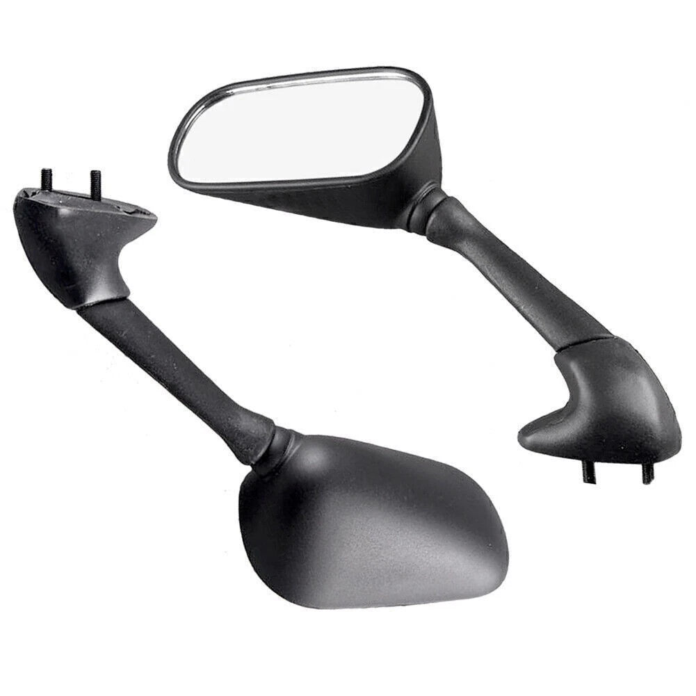 Pair Oval Rear View Mirrors for Yamaha YZF R6 (2001–2003)